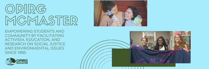 OPIRG McMaster banner