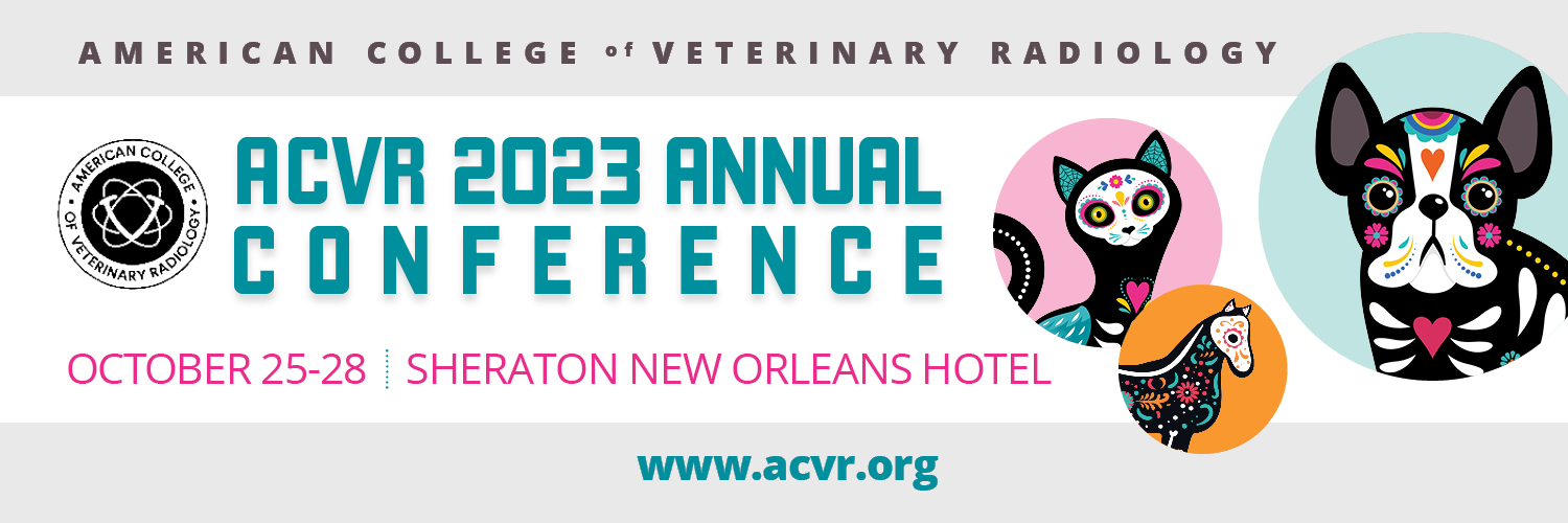 American College of Veterinary Radiology banner
