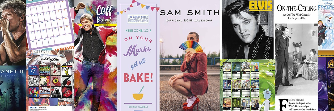 Online Calendar Shop banner