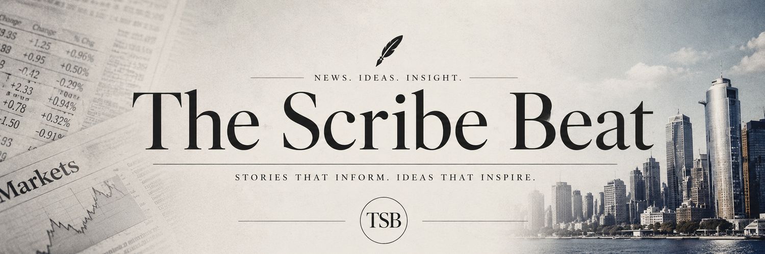 The Scribe Beat banner