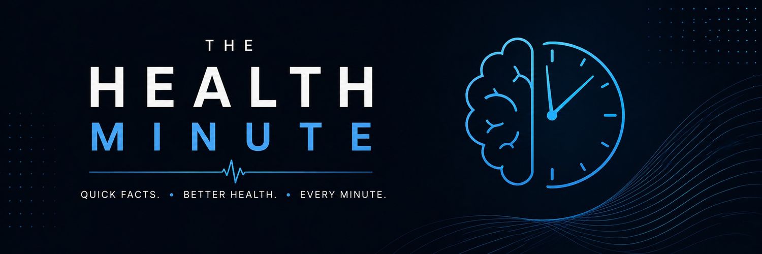 The Health Minute banner