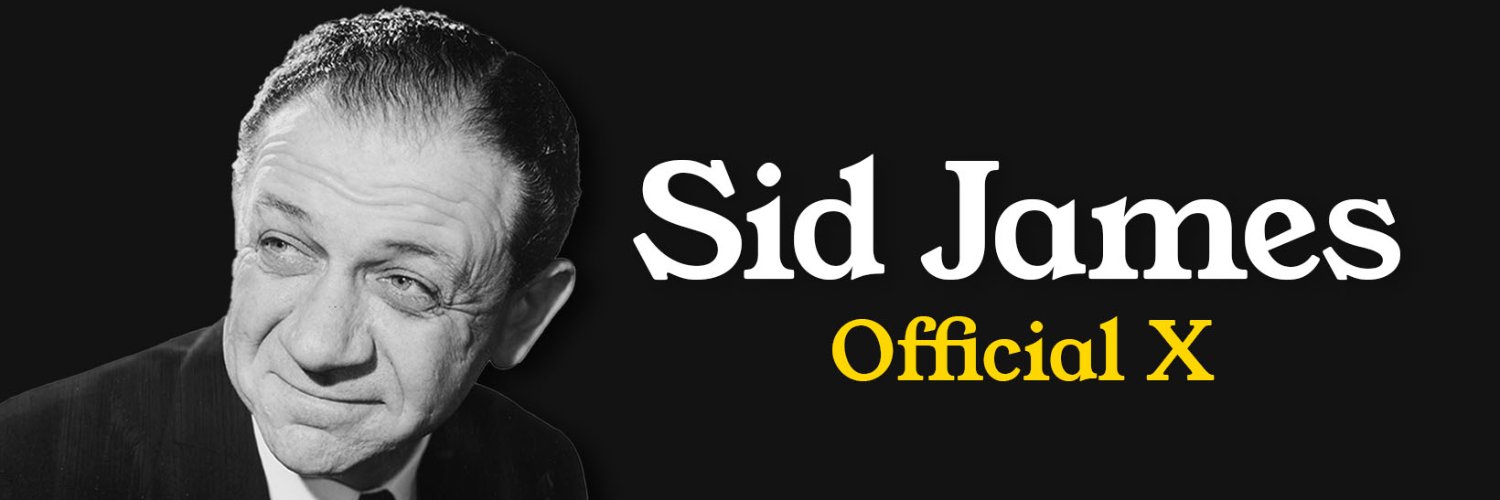 Sid James Official banner