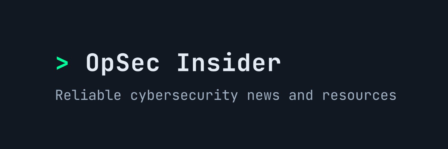 OpSec Insider banner