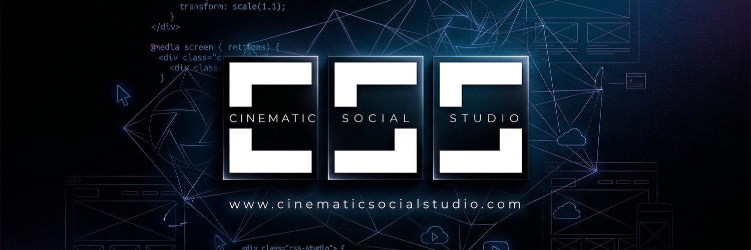 Cinematic Social Studio banner