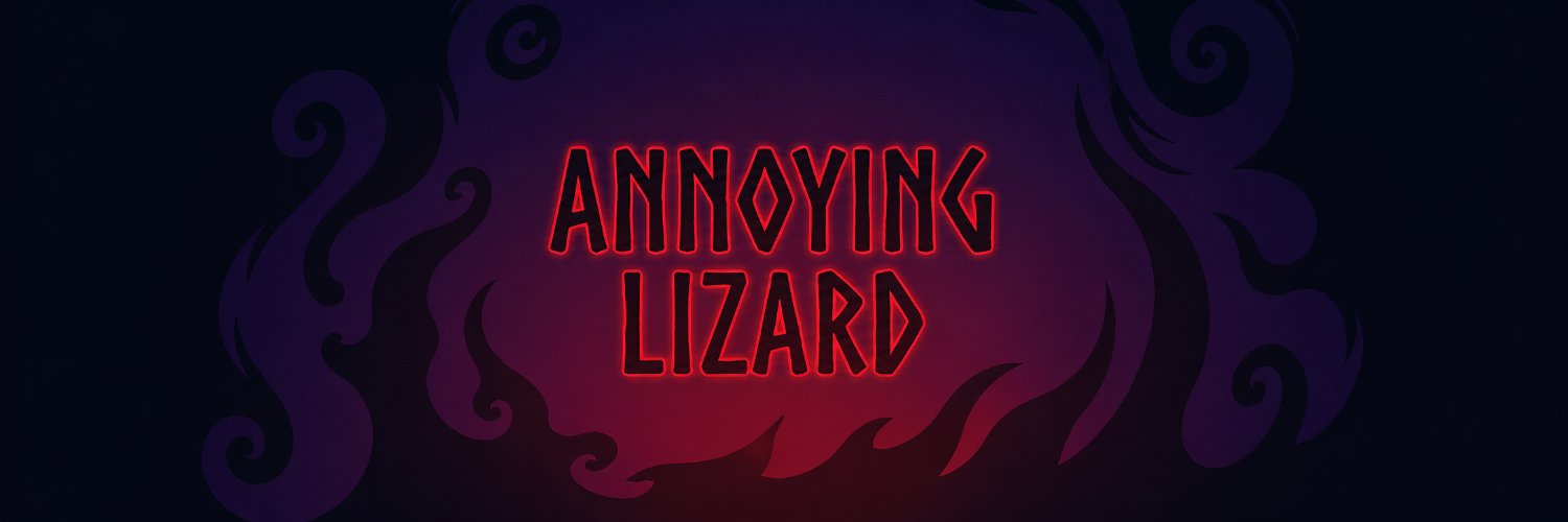 Annoying Lizard banner