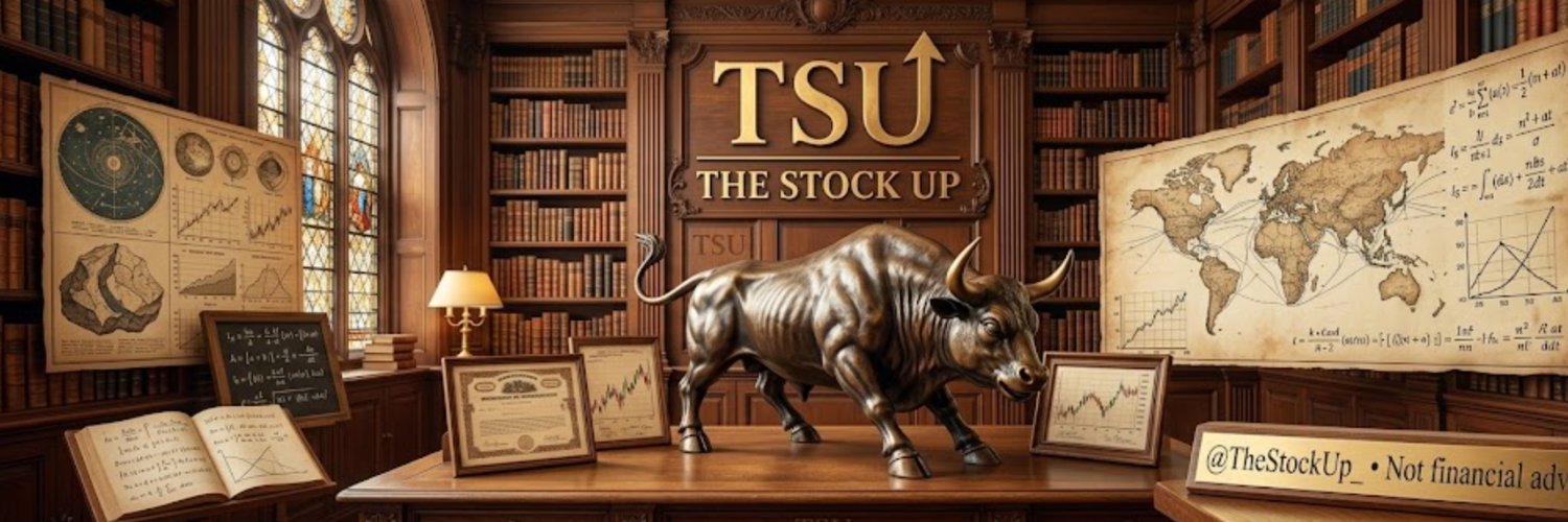 The Stock Up banner