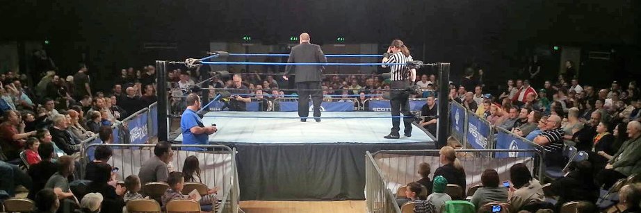 Scottish Wrestling Alliance banner