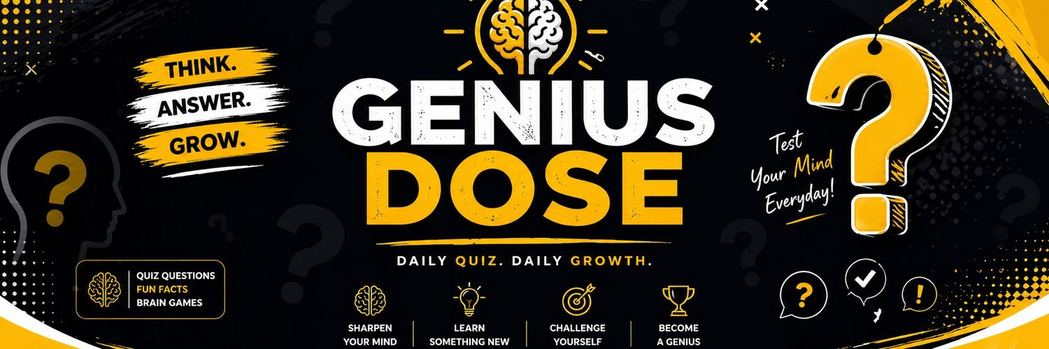 Genius Dose banner