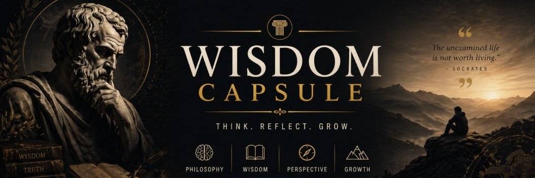 Wisdom Capsule banner