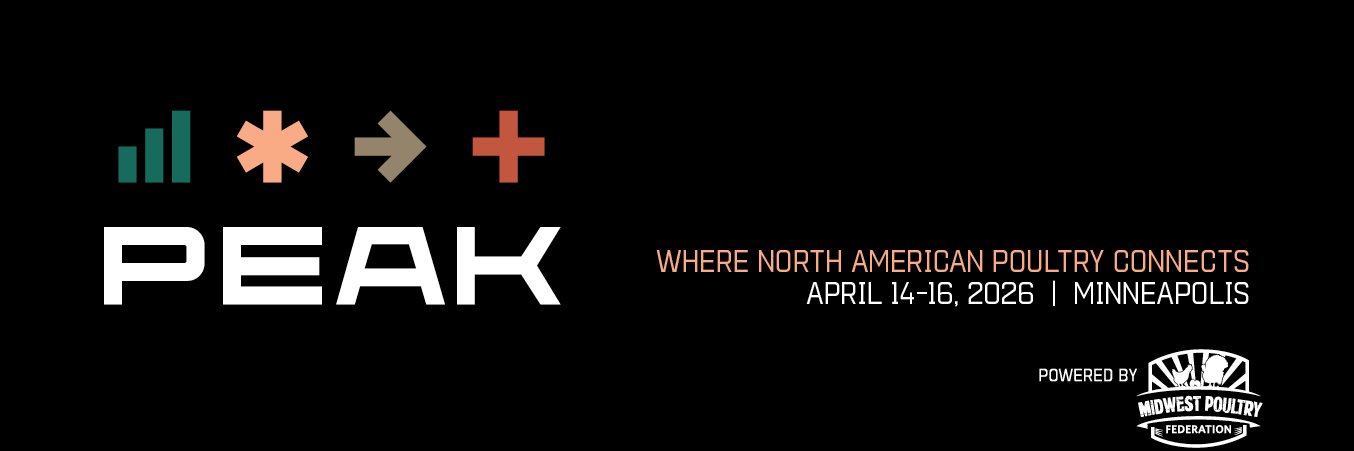 PEAK - Powered by Midwest Poultry Federation banner