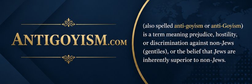 ANTIGOYISM.com banner