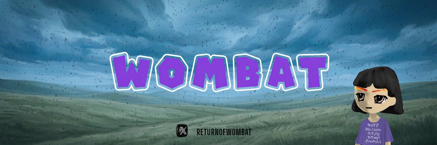 🤡Wombat🤡 banner