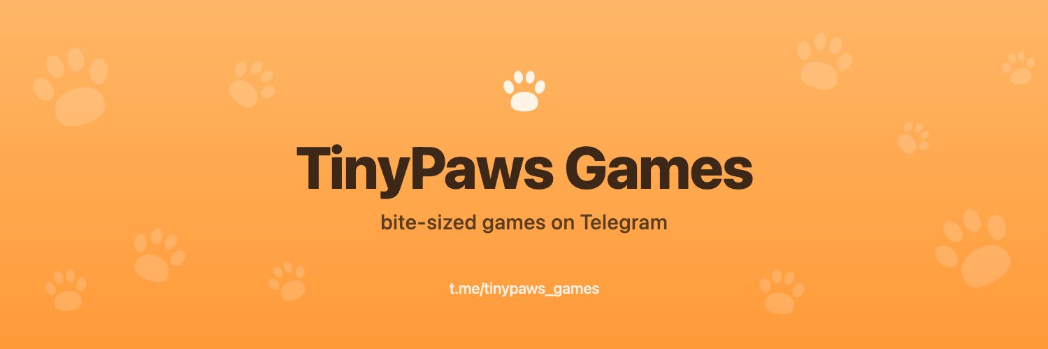 TinyPaws Games 🐾 banner