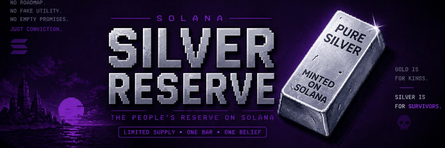 Solana Silver Reserve banner