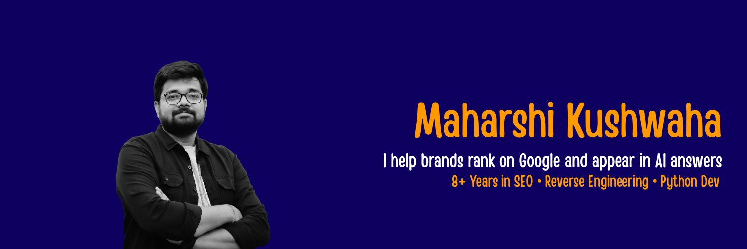 Maharshi Kushwaha banner
