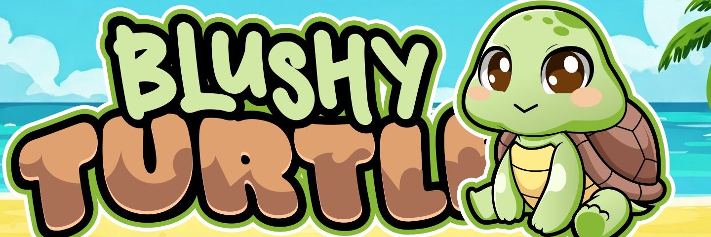BlushyTurtle banner