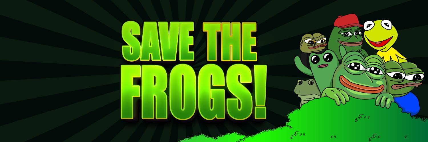 SAVE THE FROGS! | $FROGS banner