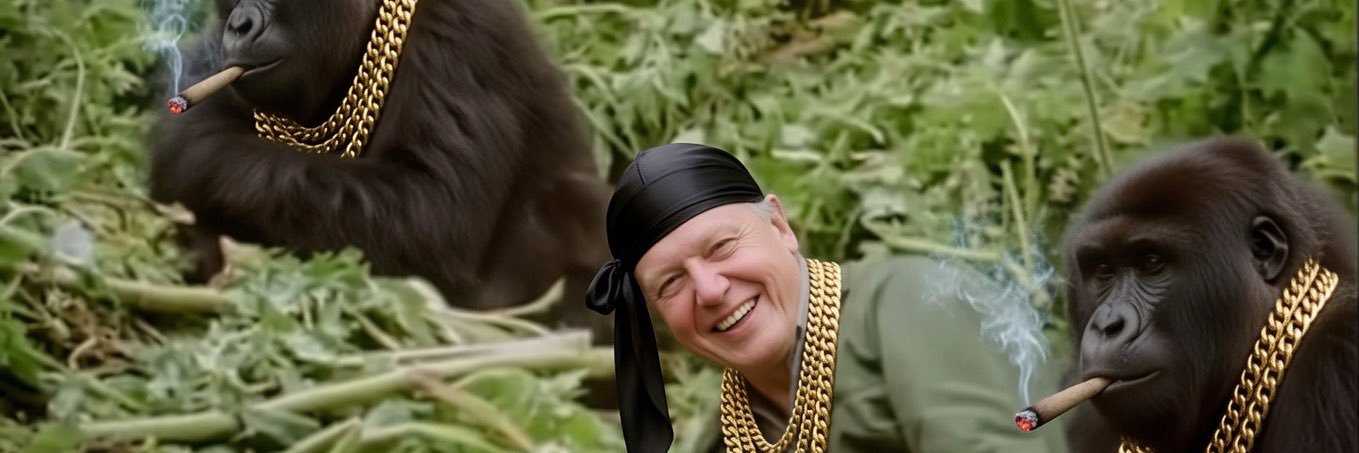Sir David Gattenborough banner