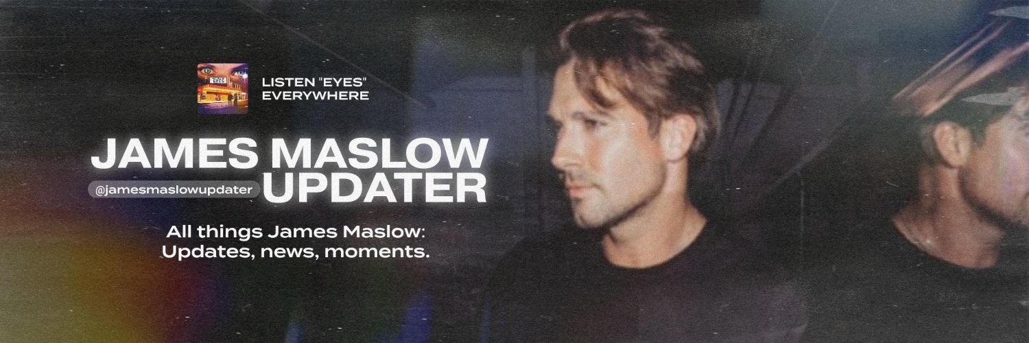 James Maslow Updates banner