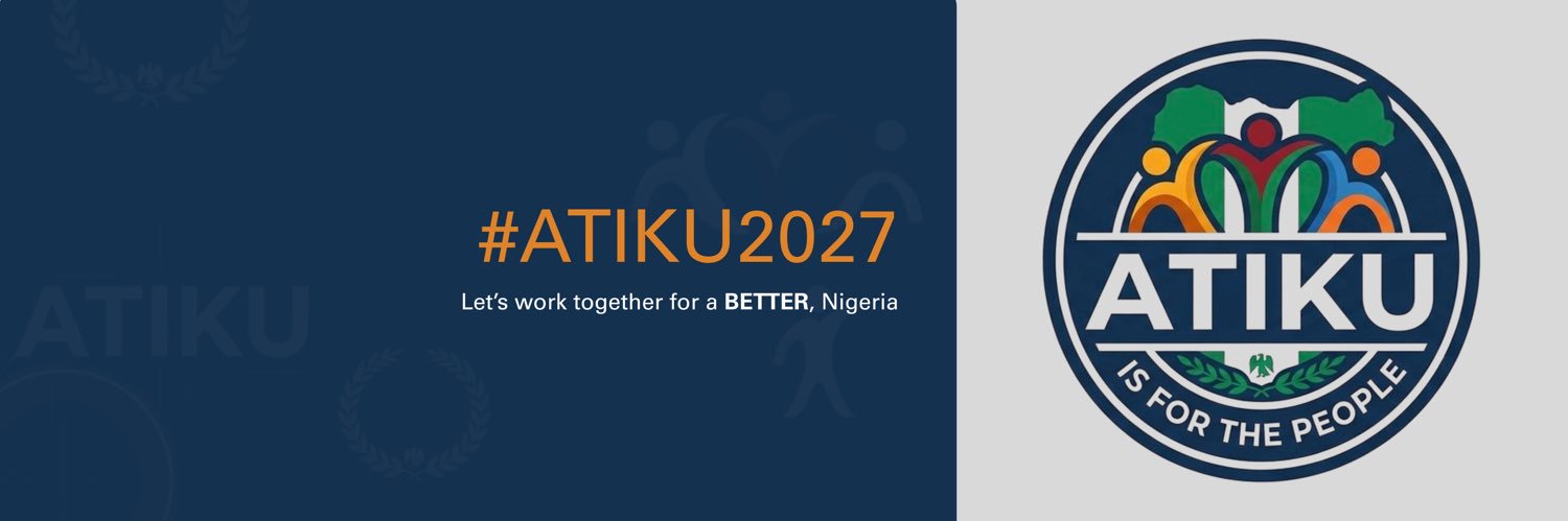 Atiku Is For The People Movement banner