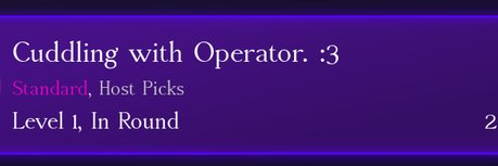 Strange Nullscape Lobby Names banner