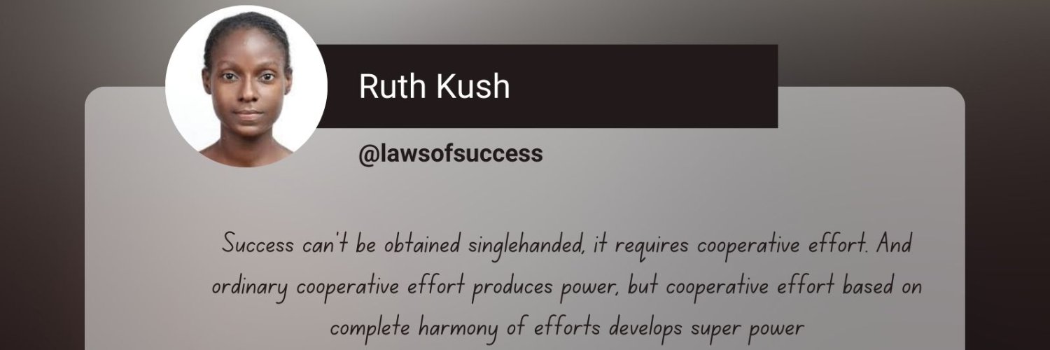 RuthyKush's profile banner image