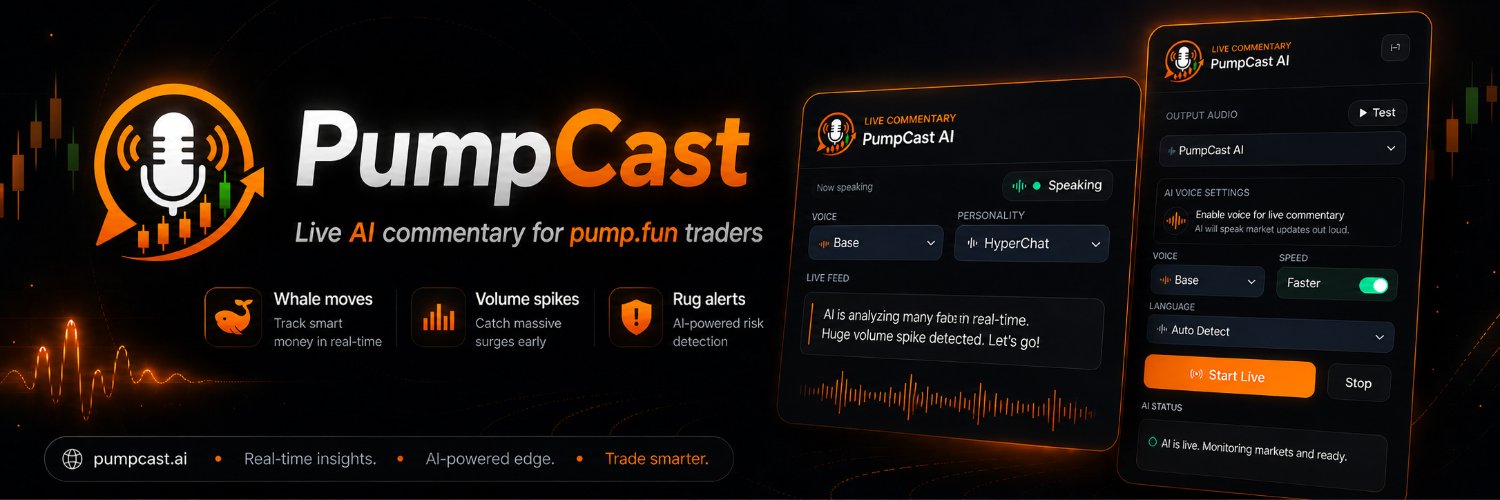 PumpCast banner