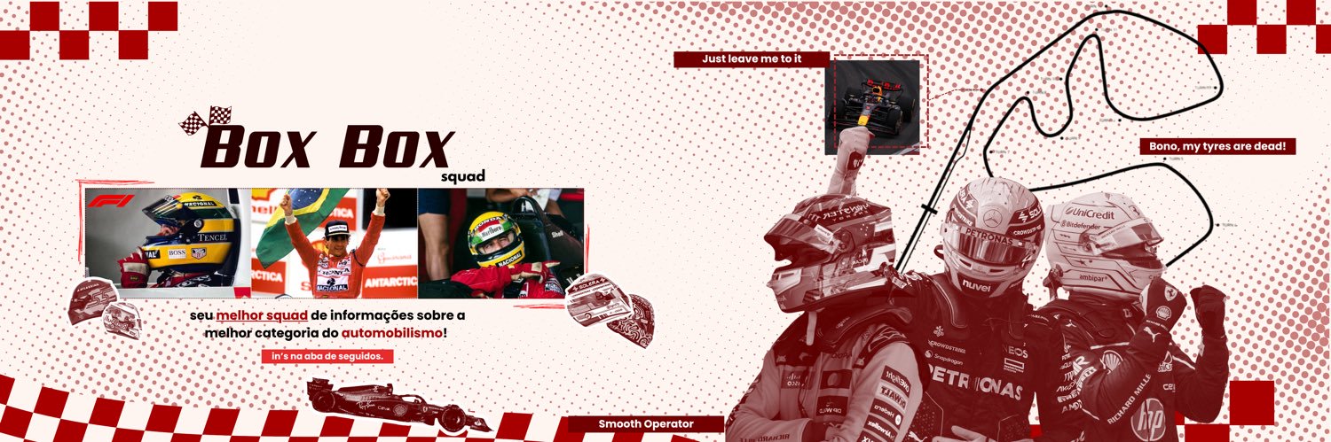 box box squad 🏁 banner