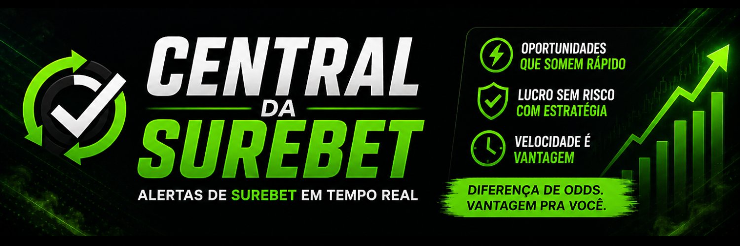Central da surebet banner