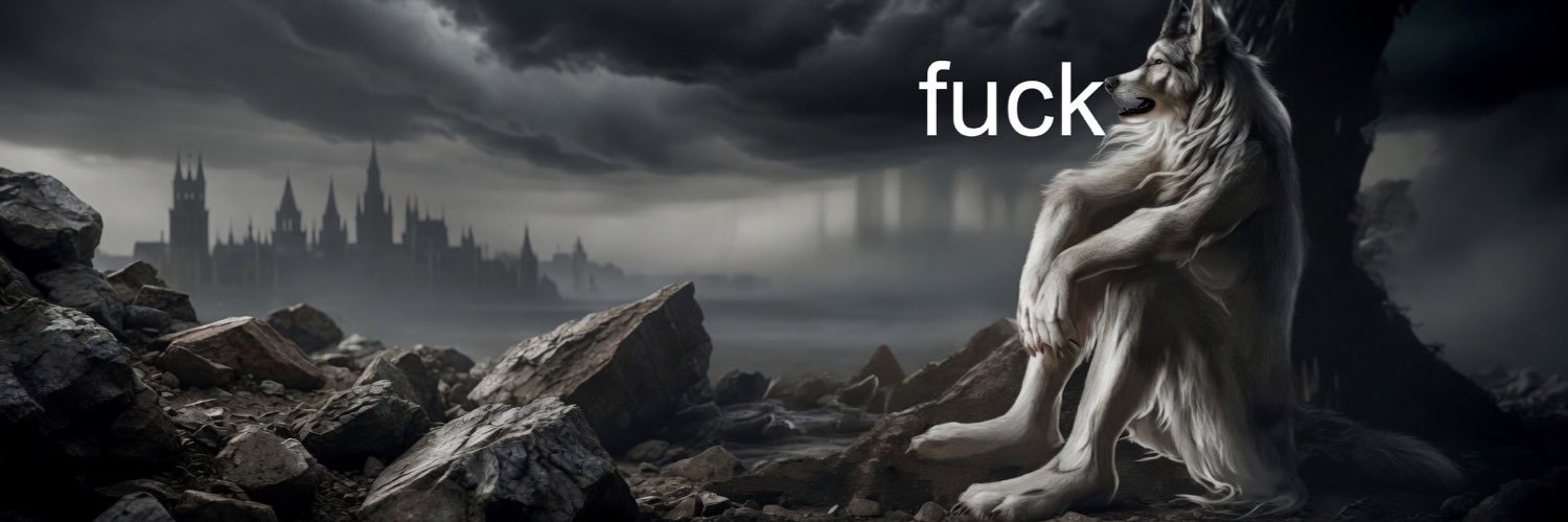 Wolf banner