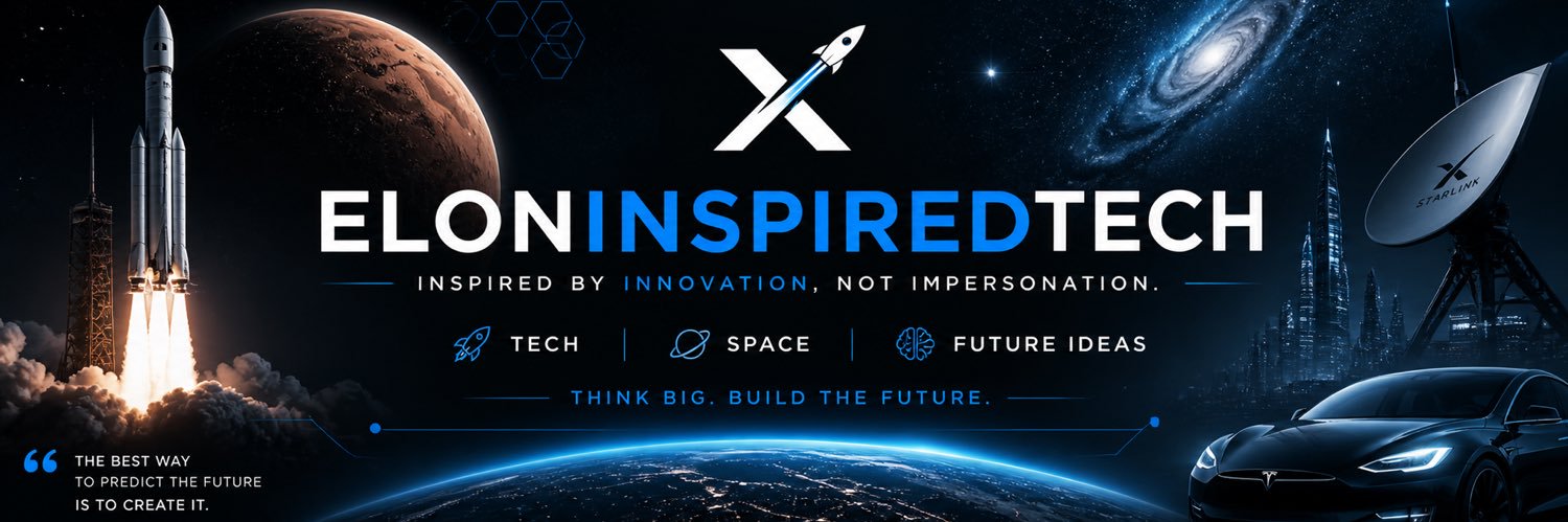 ElonInspiredTech🚀 banner
