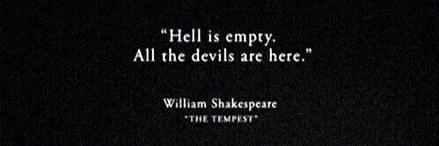 Ад пуст а демоны все тут. Ад пуст всё черти здесь картинки. Шекспир ад пуст все черти здесь. Ад пуст все демоны здесь. В аду пусто.