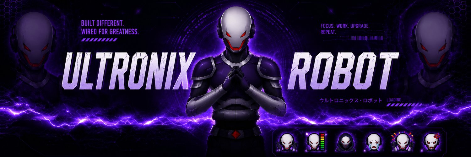 Ultronix Robot banner