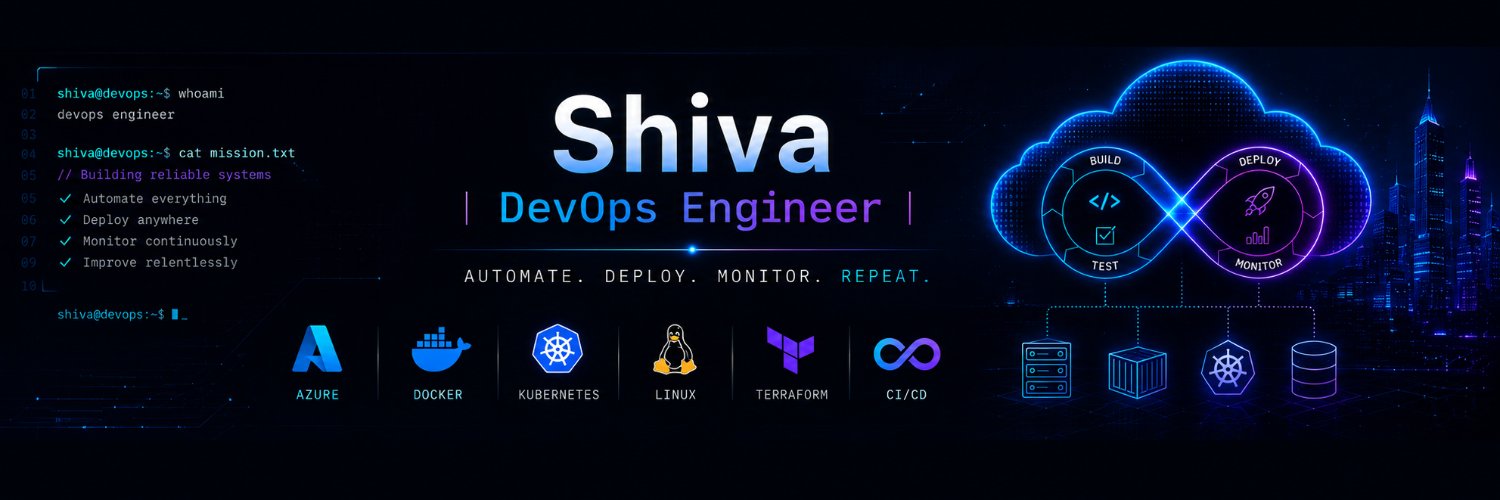 @shiva_devops banner
