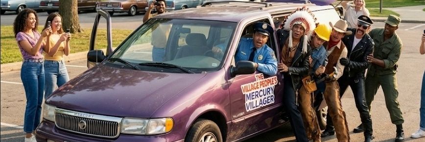 Mercury Villager People banner