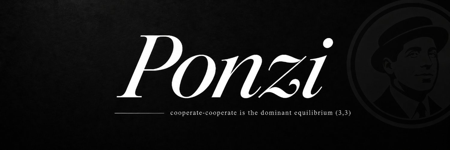 Ponzi | Live on Rise.rich banner