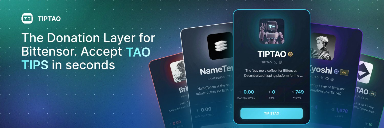 TIPTAO (ττ) banner