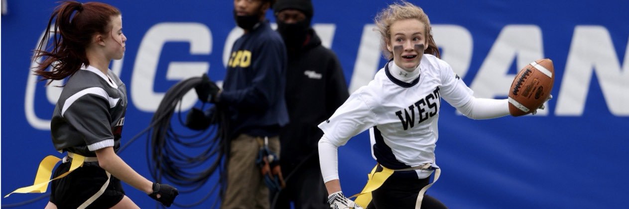 West Forsyth Flag Football Feeder (6th, 7th, 8th) banner