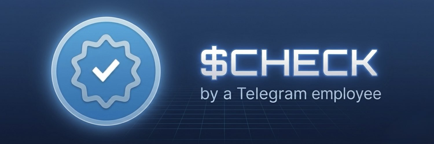 CHECK banner