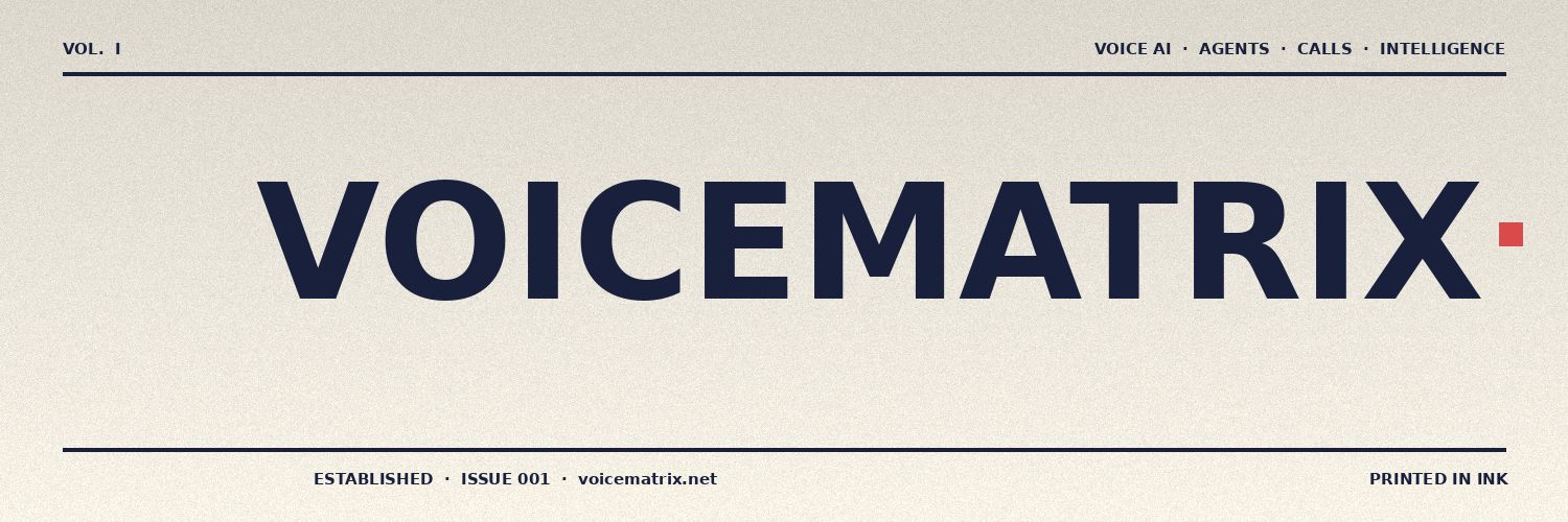 VoiceMatrix.AI banner