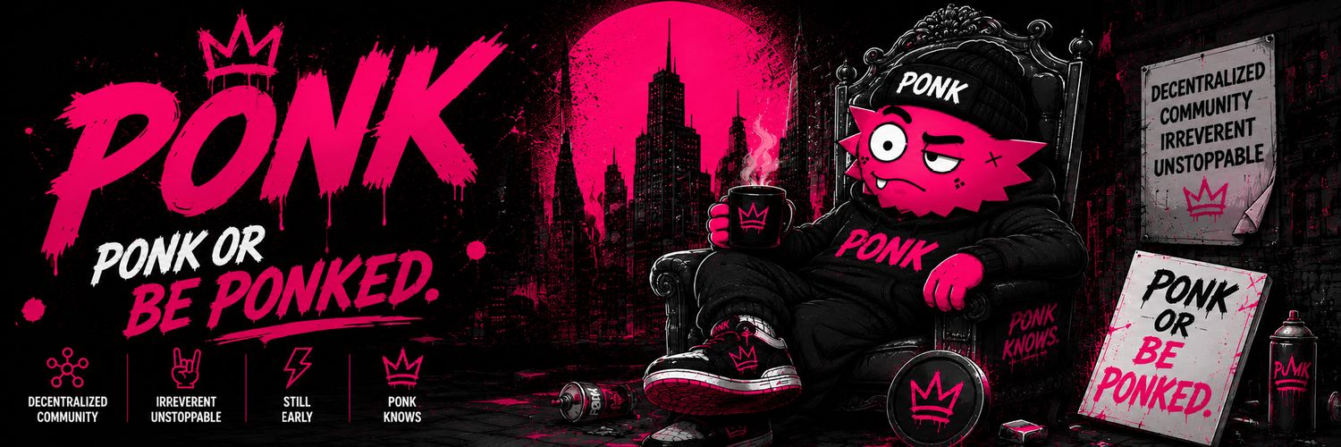 Ponk banner