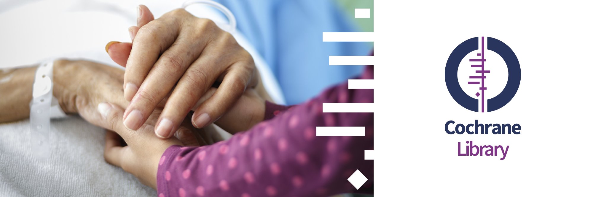 The Cochrane Library banner