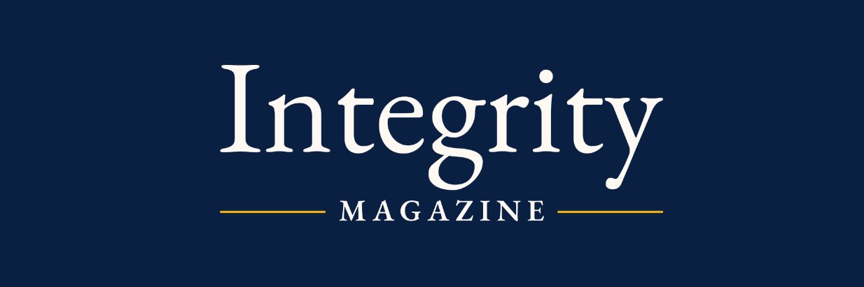 Integrity Magazine banner