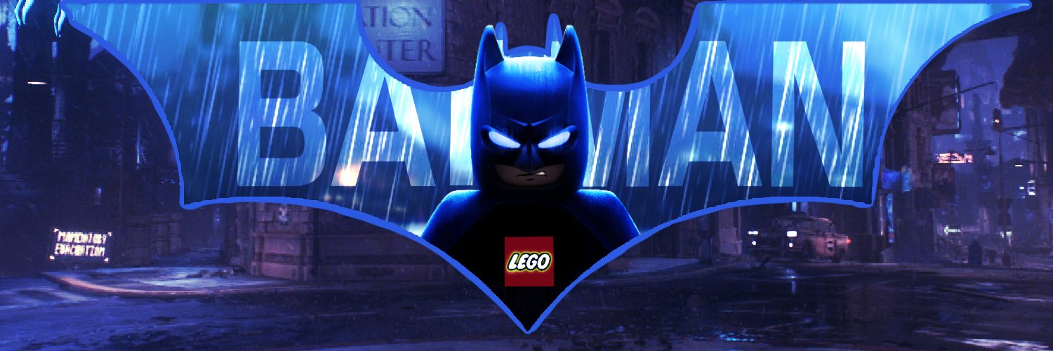 Lego Batman banner