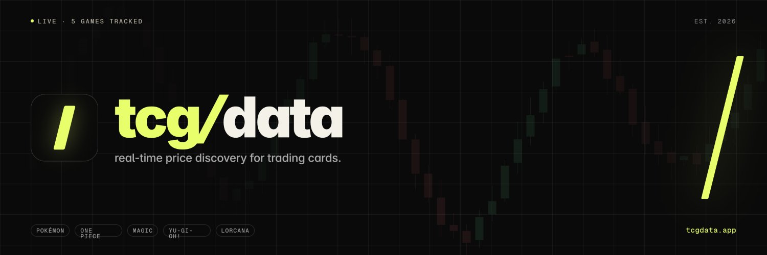 TCGData banner