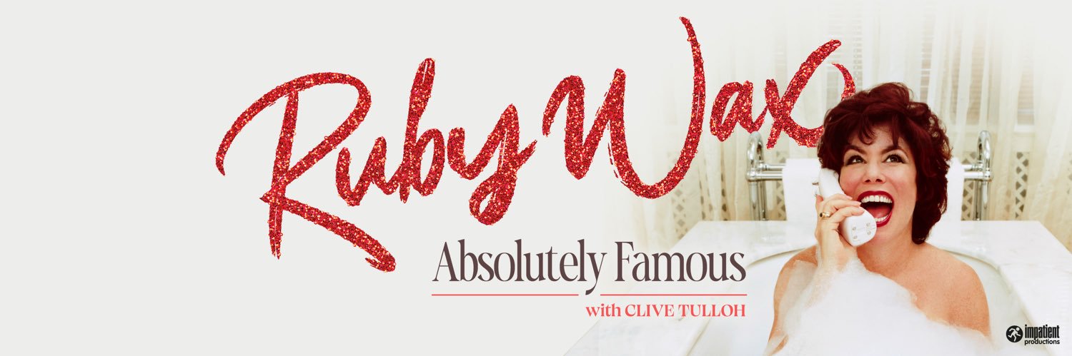 Ruby Wax OBE banner