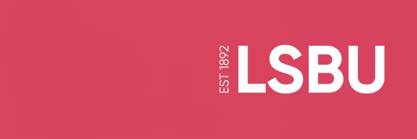 London South Bank University - LSBU banner