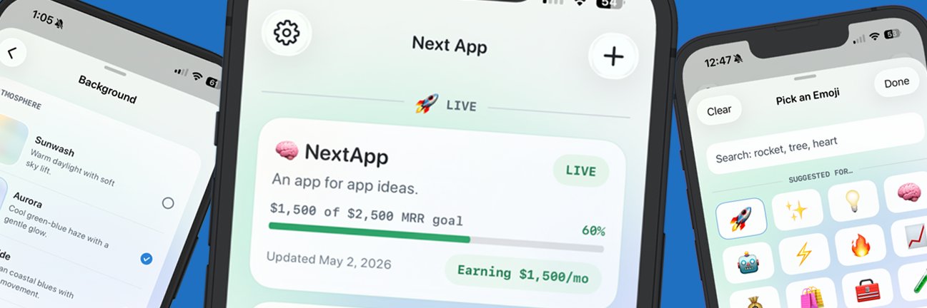 NextApp - Idea Tracker banner