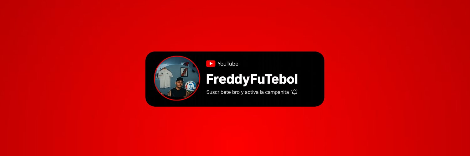 freddyFuTebol's profile banner image