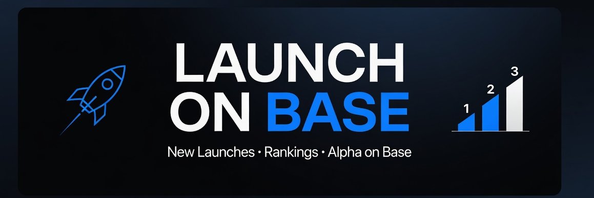 Launch on Base banner